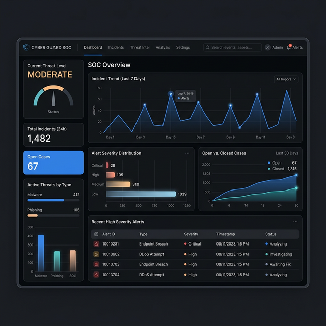 SOC Hub Dashboard