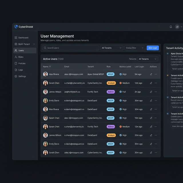 SOC Hub User Management